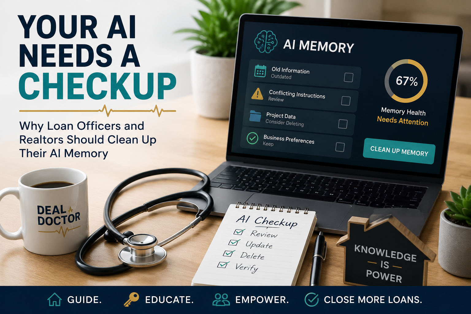 Your AI Needs a Checkup: Why Loan Officers and Realtors Should Clean Up Their AI Memory