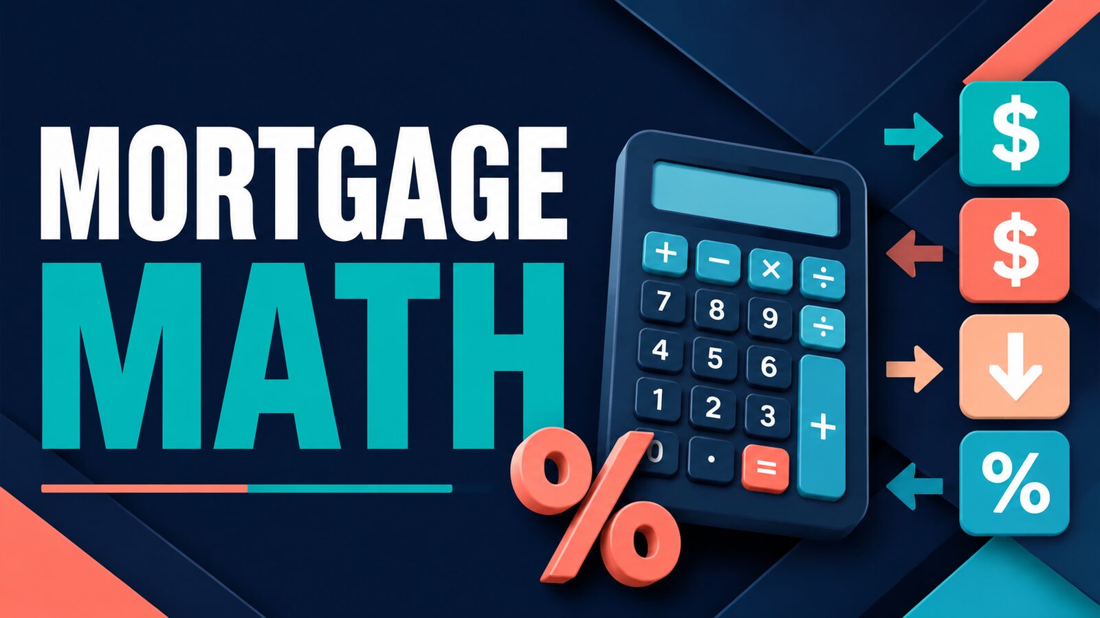 Mortgage Math Realtors Should Know: Price, Payment, Credits, and Buydowns